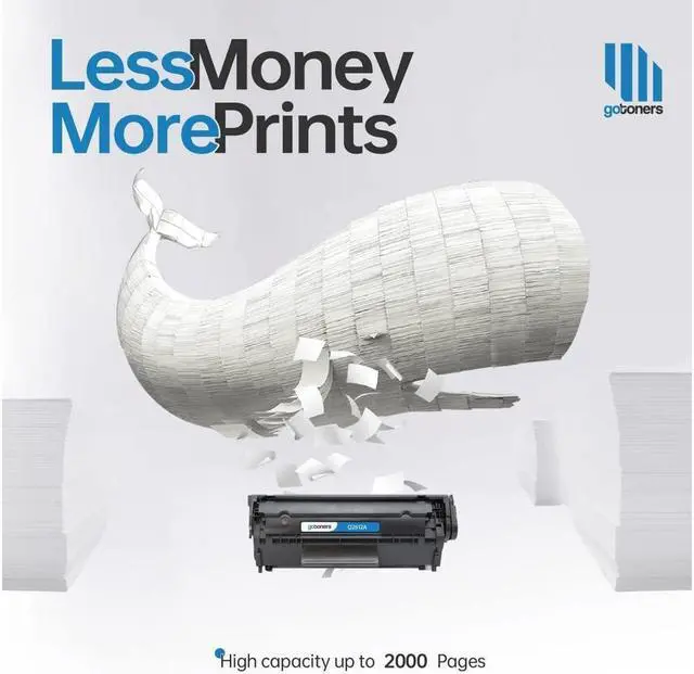 Alt view image 4 of 5 - Gotoners 2PK Compatible Q2612A Toner Cartridge 12A for Laserjet 1012 1018 1020 3050 3015 1010 1022 3030 3052 3055 3020 1022N 1022NW M1005 MFP M1319