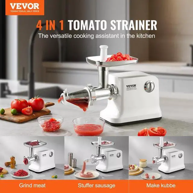 Alt view image 3 of 7 - 5.5 LBS/Min Electric Tomato Strainer 700W Tomato Sauce Maker Machine Home