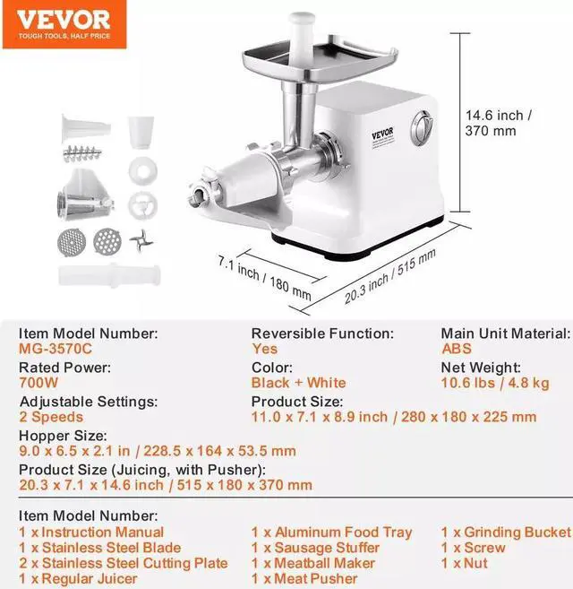 Alt view image 7 of 7 - 5.5 LBS/Min Electric Tomato Strainer 700W Tomato Sauce Maker Machine Home