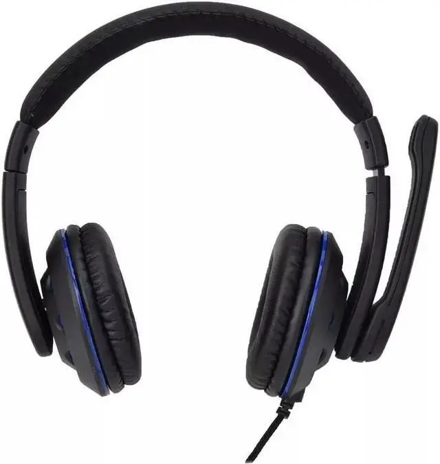 Main image of Gaming Headset Headphones Earphones Wired with PU Leather Earcup 3.5mm