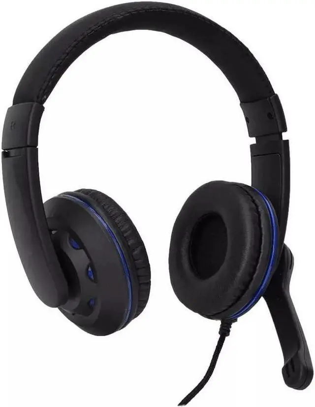 Alt view image 2 of 5 - Gaming Headset Headphones Earphones Wired with PU Leather Earcup 3.5mm