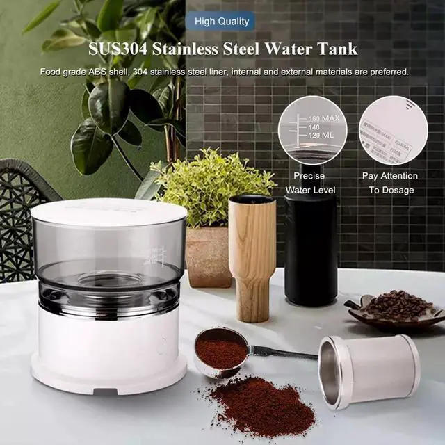 Alt view image 3 of 7 - Coffee Machine Drip Coffee Maker Portable Pot Smart Auto Machine for Home