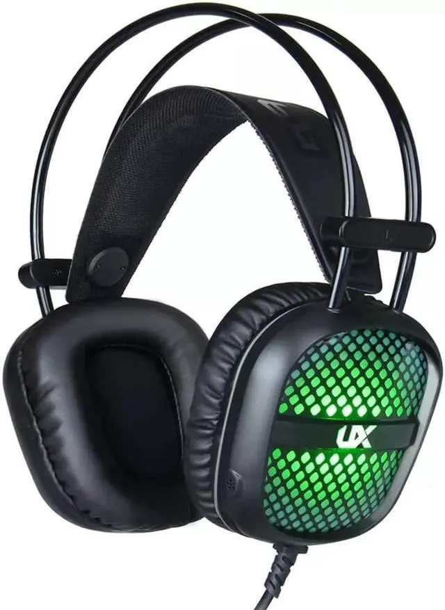 Main image of Gaming Headset 7 Color LED Backlight 3.5mm Stereo Over-Ear Headphones with Mic