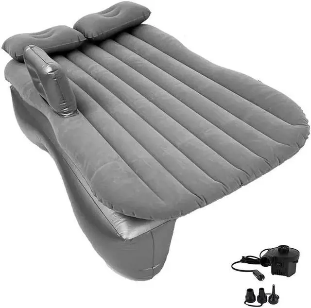 Main image of Inflatable Car Travel Air Mattress Back Seat w/ Air Pump Car Sleeping Mattress
