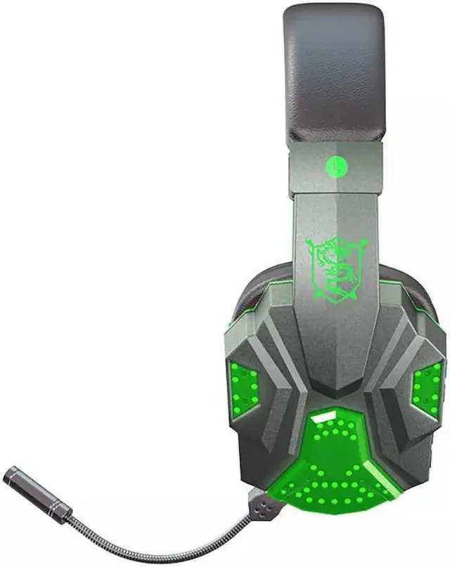 Alt view image 3 of 5 - Gaming Headset Bluetooth Wireless 3.5mm Wired Headphone Mic for Game Console