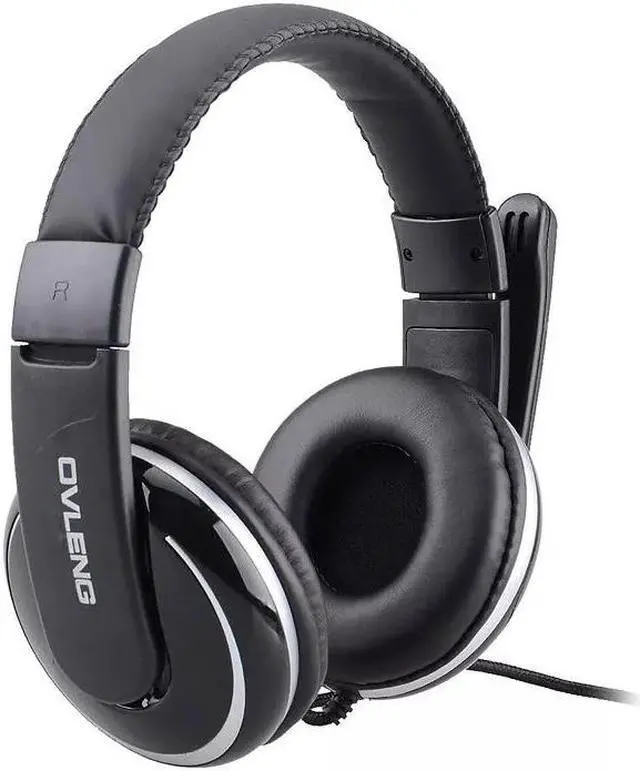 Alt view image 2 of 6 - 3.5mm Stereo Headset Gaming with Mic Microphone Headphone for PC Laptop Computer