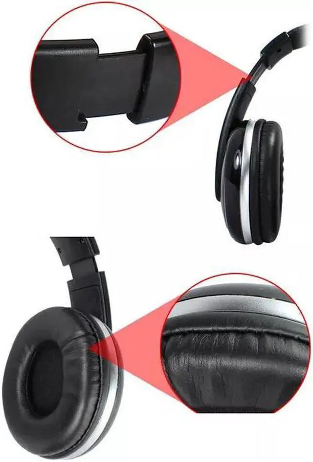Alt view image 5 of 6 - 3.5mm Stereo Headset Gaming with Mic Microphone Headphone for PC Laptop Computer