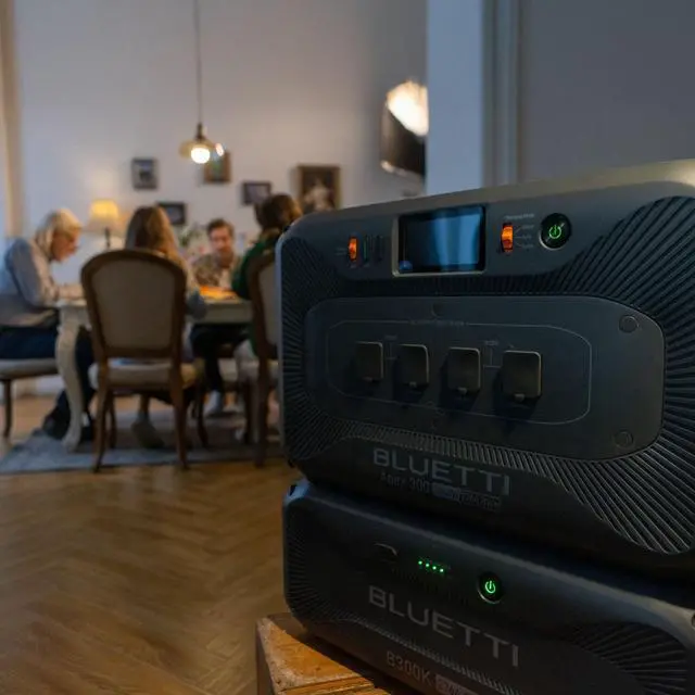 Alt view image 4 of 6 - BLUETTI Apex 300 Portable Power Station, 2764.8Wh LiFePO4 Battery, 3840W Max AC Output, Expandable for Home Backup, RV & Off-Grid