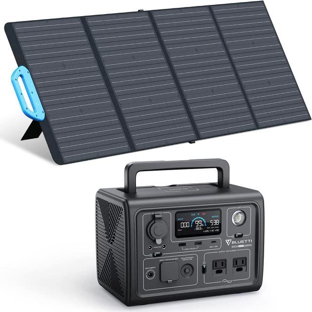Bluetti EB3A Portable Solar Power Station,268Wh Capacity Solar
