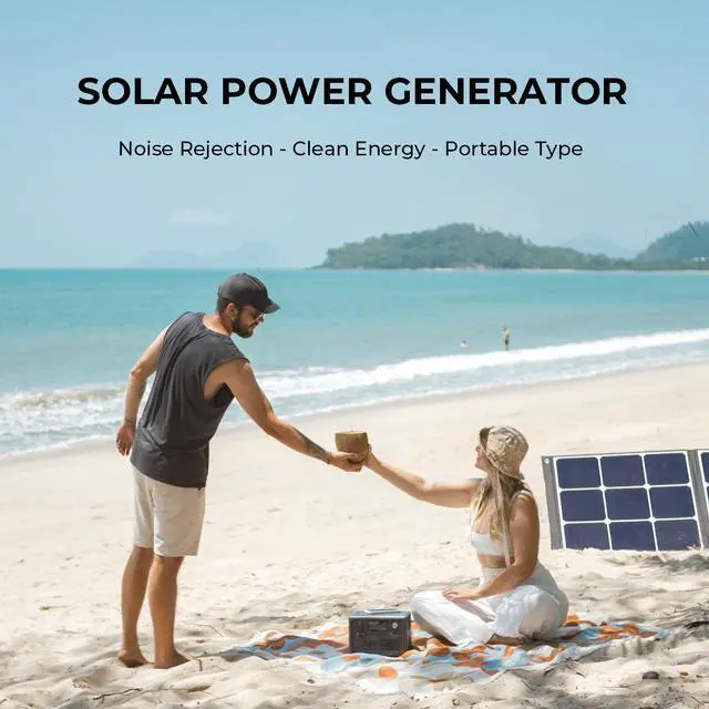 Alt view image 2 of 7 - BLUETTI PS72 700W Portable Power Station, 716Wh LiFePO4 Power Station, Best Solar Generator for Home Backup, Off-Grid Living, Camping
