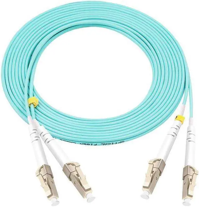 Main image of 5FT/1.52M LC/UPC-LC/UPC OM4 PLENUM MULTIMODE 50/125 DUPLEX BEND-INSENSITIVE, SERIALIZED LABEL, LOT OF 10