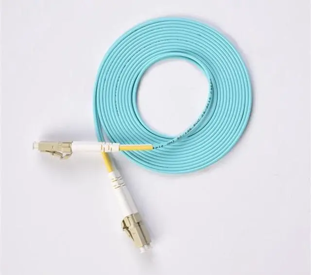 Alt view image 2 of 4 - 5FT/1.52M LC/UPC-LC/UPC OM4 PLENUM MULTIMODE 50/125 DUPLEX BEND-INSENSITIVE, SERIALIZED LABEL, LOT OF 10