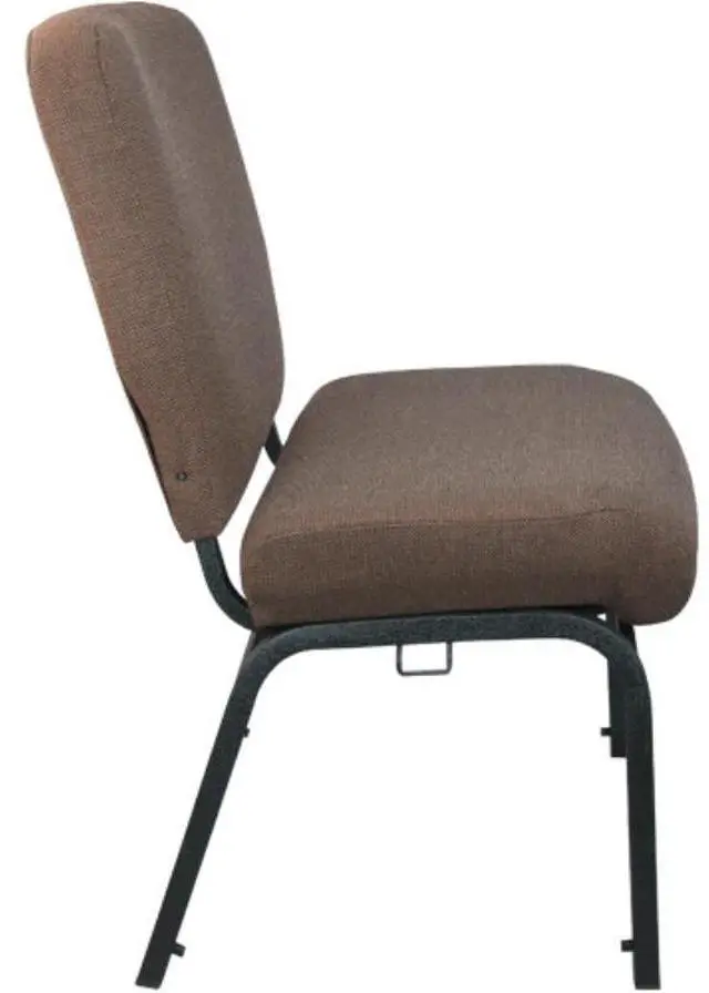 Alt view image 12 of 20 - Advantage Signature Elite Java Church Chair - 20 in. Wide