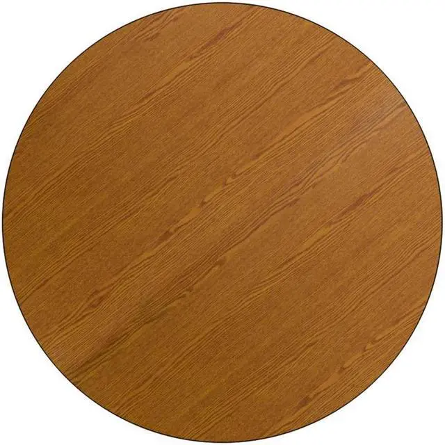 Alt view image 3 of 6 - 48 RND Oak Activity Table