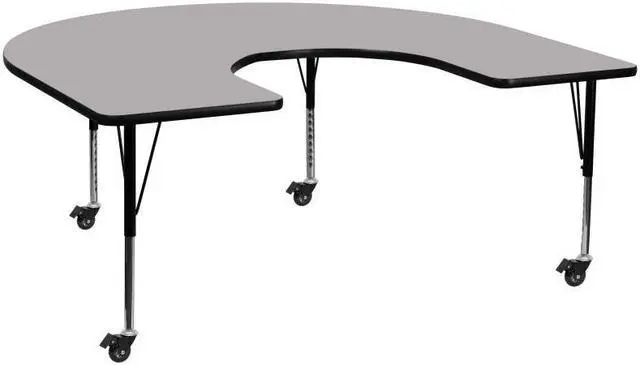 Main image of 60x66 HRSE Grey Activity Table