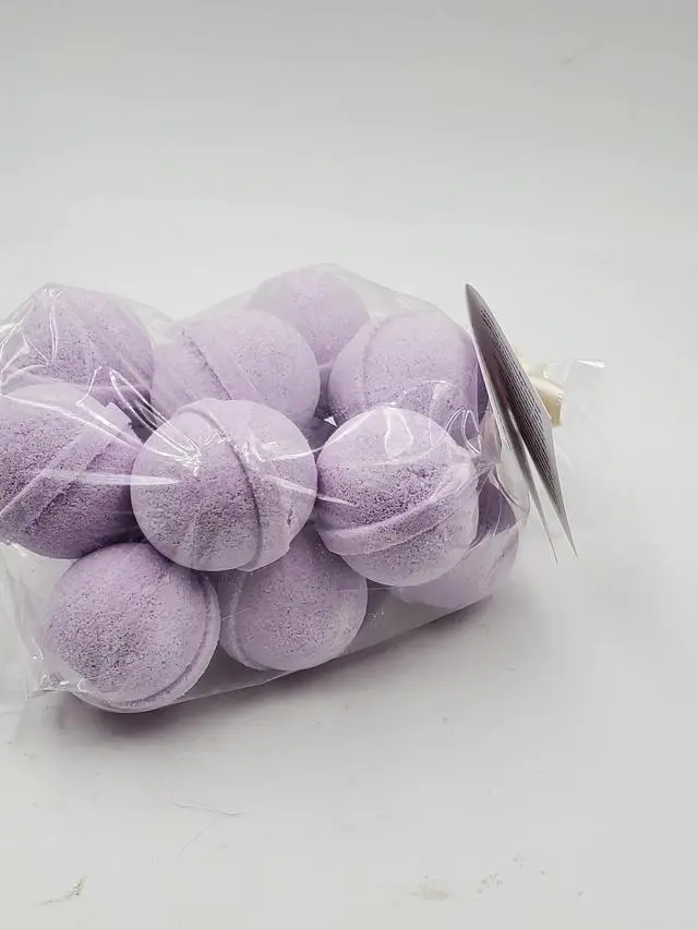 Alt view image 7 of 7 - Spa Pure Plumeria Bath Bombs: Bath Fizzies moisturizing with Shea Butter, Great for Dry Skin, Small (14 Count) Pack of 1