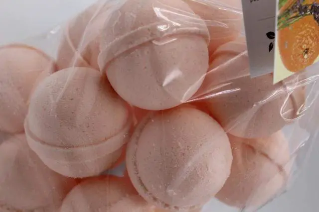 Alt view image 4 of 4 - Spa Pure Pumpkin Spice Bath Bombs - USA Made with Shea Butter, Ultra-Moisturizing, Great for Dry Skin (14 Count) Pack of 1