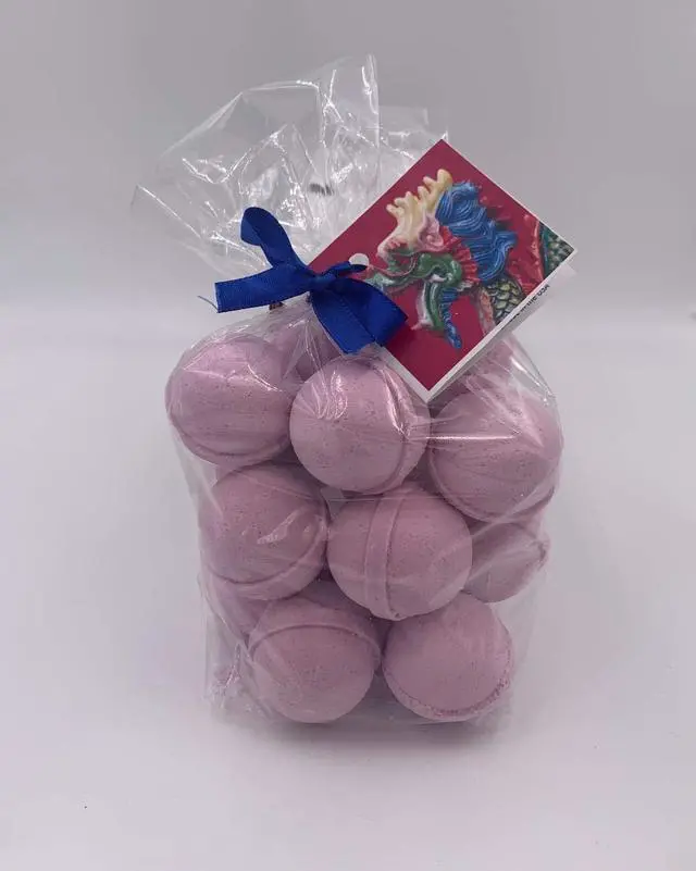 Alt view image 4 of 4 - Spa Pure Dragon Blood Fizzies: USA Made Bath Bombs with Shea Butter, Ultra Moisturizing, Great for Dry Skin (14 Count) Pack of 1