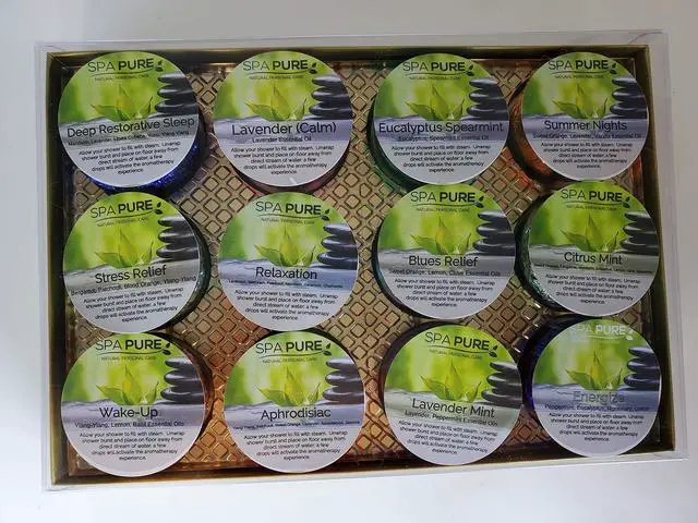 Alt view image 2 of 4 - Spa Pure Shower Steamers: Rejuvenating Shower Bombs / Steamers and Aromatherapy Tablets, Bomb, Bath Melt For Women, Men, All Natural (12 Count)