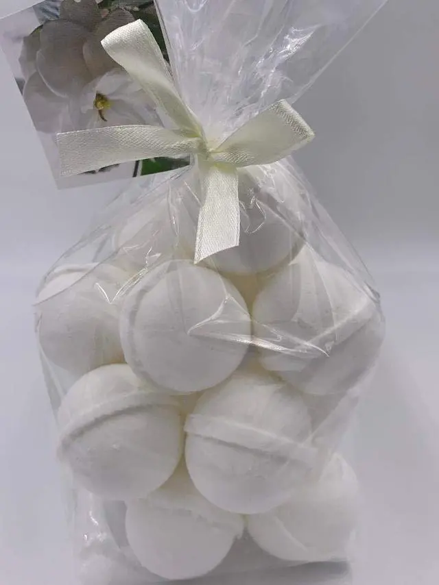 Alt view image 6 of 6 - Spa Pure Vanilla Lace Bath Bombs: USA Made with Shea, Mango and Cocoa Butter, Ultra Moisturizing, Great for Dry Skin, All Skin Types (14 Count) Pack of 1