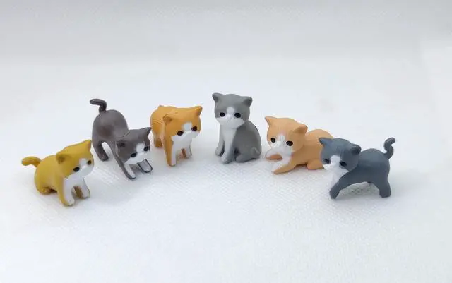 Alt view image 5 of 7 - Spa Pure Kittens in Basket: 6 Adorable Kittens Hiding Inside Each Colorful Bath Bomb, XL 5 oz Each (6 Count) Pack of 1, Multicolor