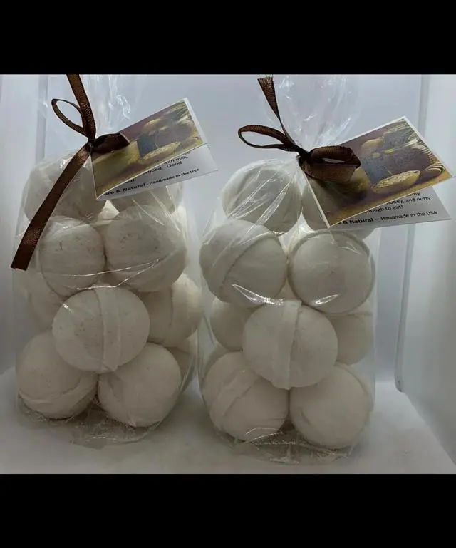 Alt view image 4 of 4 - Spa Pure Oatmeal Milk Honey: Bath Bombs USA Made with Shea Butter (Ultra Moisturizing), Great for Dry Skin (14 Count) 2 Pack