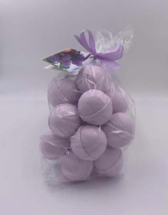 Main image of Spa Pure Lavender Vanilla Bath Bombs - Made in USA with Shea Butter - Ultra Moisturizing and Best for All Skin Types  (14 Count) Pack of 1