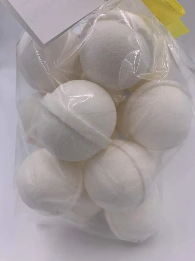 Alt view image 4 of 5 - Spa Pure Coconut Vanilla Bath Bombs:  Made in USA with Shea Butter, Ultra Moisturizing, Great for Dry Skin, All Skin Types (14 Count) Pack of 1