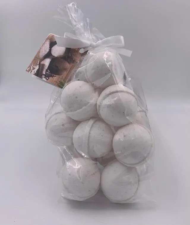 Main image of Spa Pure Coconut Vanilla Bath Bombs:  Made in USA with Shea Butter, Ultra Moisturizing, Great for Dry Skin, All Skin Types (14 Count) Pack of 1