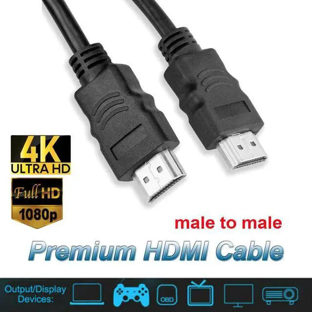 Alt view image 3 of 7 - 4K 2.0 HDMI Cable 6ft | High Speed,4K @ 60Hz, Ultra HD, 2K, 1080P & ARC Compatible | for Laptop, Monitor, PS5, PS4, Xbox One, Fire TV, Apple TV
