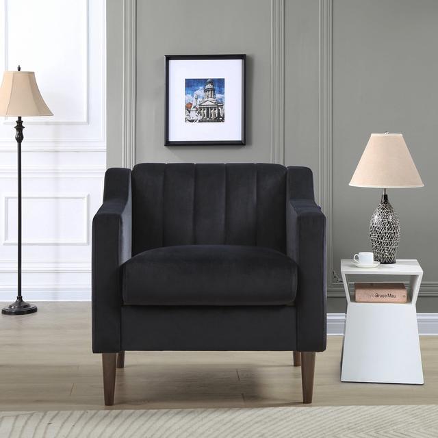 Comfy black outlet chair