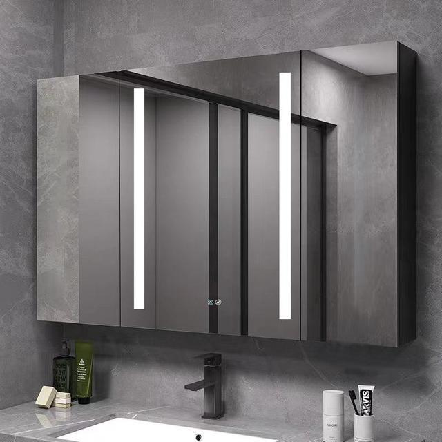 Black Medicine Cabinet, Bathroom