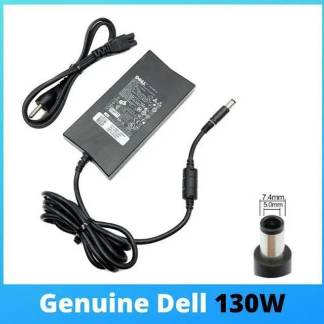 Alt view image 2 of 7 - Dell Inspiron 15 7559 5577 17R 7720 130W P7KJ5 M55GJ Charger Laptop W/Cord OEM