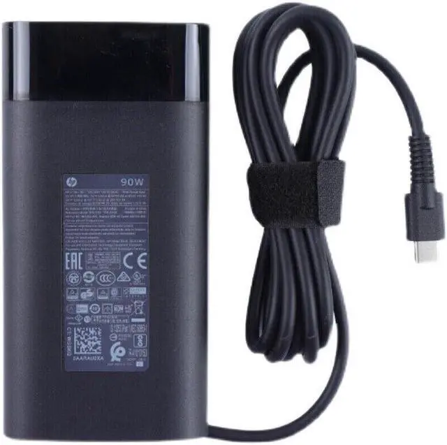 Alt view image 2 of 5 - Genuine HP Spectre x360 Charger AC Power Adapter 904144-850 904082-003 USB-C 90W