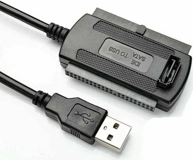 Alt view image 2 of 5 - New IDE SATA to USB 2.0 Adapter Converter Cable For 2.5 3.5 Inch Hard Drive HD