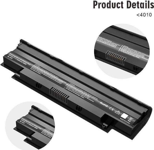 Alt view image 3 of 6 - N4010-6cell Battery for Dell Inspiron 15r 17r N5010 N4110 J1KND Series 5200MAH