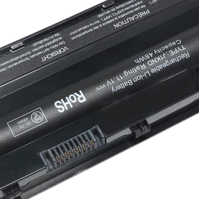 Alt view image 6 of 6 - N4010-6cell Battery for Dell Inspiron 15r 17r N5010 N4110 J1KND Series 5200MAH