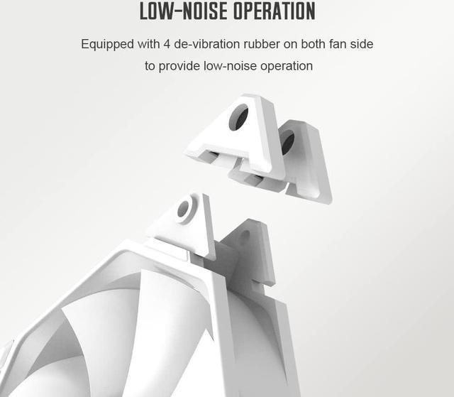 Alt view image 5 of 7 - ID-COOLING FROSTFLOW X 240 Snow CPU Water Cooler LGA1700 Compatible AIO Cooler 240mm CPU Liquid Cooler White LED 2x120mm PWM Fans, Intel 1700/1200/115X, AMD AM4/AM5