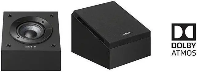 Alt view image 6 of 7 - SSCSE Dolby Atmos Enabled Speakers Black Dolby Atmos Enabled Speakers Pair