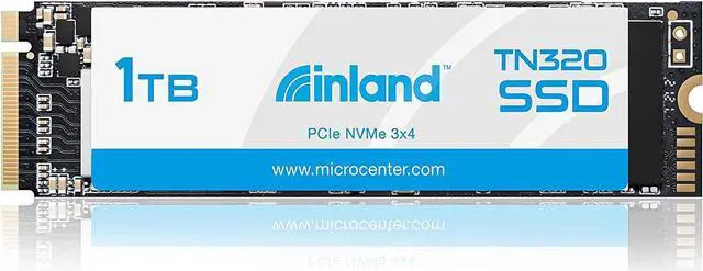 INLAND TN320 1TB NVMe PCIe Gen3x4 2280 Internal Solid State