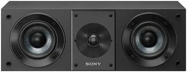 Alt view image 2 of 3 - SSCS8 2-Way 3-Driver Center Channel Speaker - Black, 4 Bookshelf Speaker System