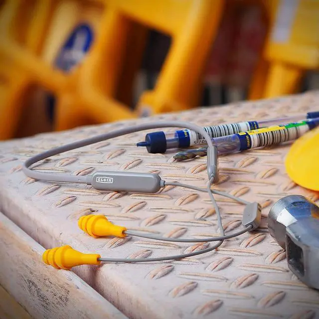 Alt view image 5 of 7 - Ruckus Discord Bluetooth Earplug Earbuds | OSHA Compliant Wireless Noise Reduction in-Ear Headphones : Isolating Ear Plug Earphones