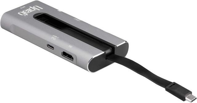 Alt view image 5 of 7 - USB C 3.2 Gen 2 10Gbps 4K 60hz HDR Power Delivery 100W Hub - Compatible with Thunderbolt 3 new MacBook Pro 16in/Air iPad Pro iMac Mac Mini
