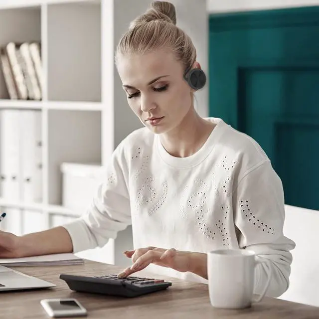 Alt view image 5 of 6 - SH03 Sports Bluetooth 4.1 Headphones, Wireless Stereo Earphones for running with Mic for Wireless Music Streaming and Handsfree Calling, Up to 25 Hours Music time