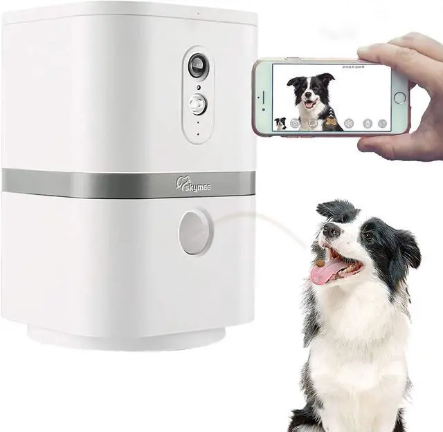 Alt view image 3 of 7 - Pet Camera: Owl Robot & Petalk AI II 1080 FHD Pet Camera Treat Dispenser Interactive Toy for Dogs Cats Remote App Control