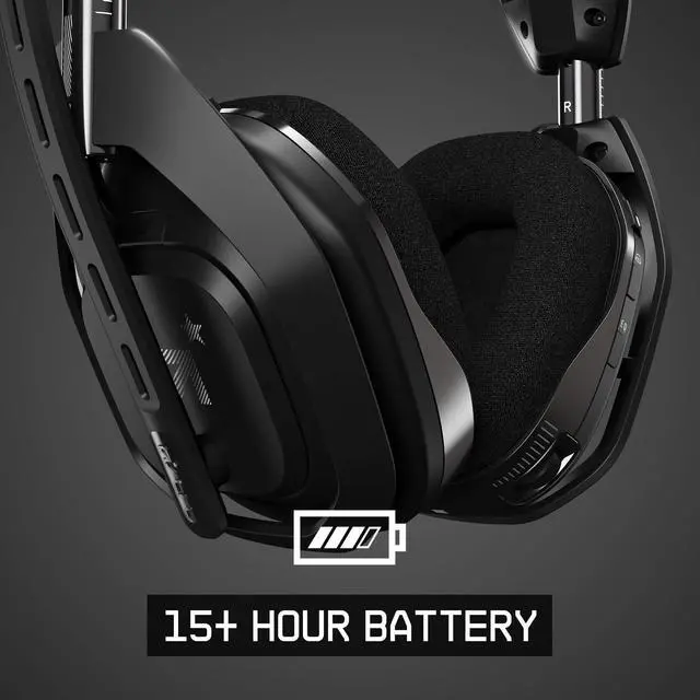 Alt view image 4 of 7 - ASTRO Gaming A50 Wireless Headset + Base Station Gen 4 - Compatible With PS5, PS4, PC, Mac - Black/Silver