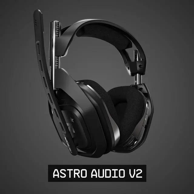 Main image of ASTRO Gaming A50 Wireless Headset + Base Station Gen 4 - Compatible With PS5, PS4, PC, Mac - Black/Silver