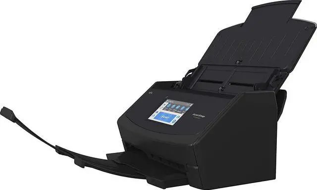 Alt view image 6 of 7 - Fujitsu ScanSnap iX1600 Wireless or USB High-Speed Cloud Enabled Document, Photo & Receipt Scanner with Large Touchscreen and Auto Document Feeder for Mac or PC, Black