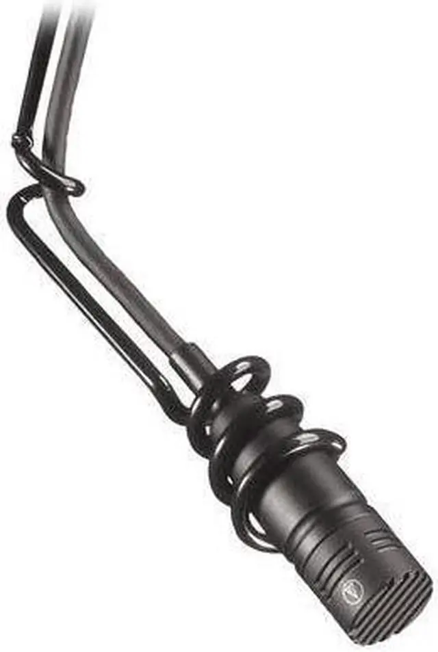Main image of Audio-Technica U853R Cardioid Condenser Hanging Microphone 250 Ohms, Low Profile Design, Black