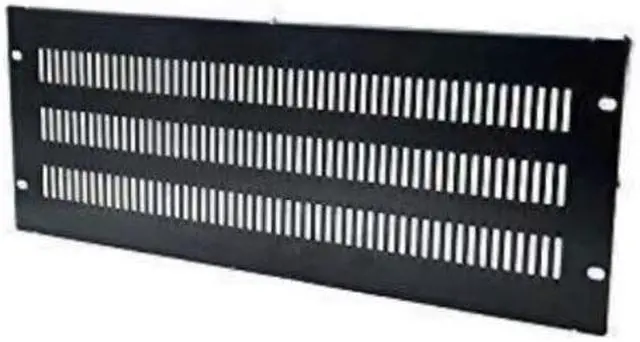 Alt view image 3 of 4 - 2 Pack 4U Vents Rack Mount Panel Server Network Racks Enclosures Spacer